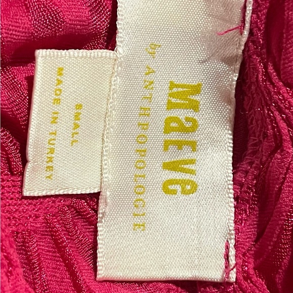 Chic Hot Pink Textured Long Sleeve Top - Picture 3 of 4